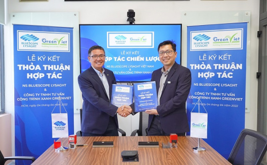 NS BlueScope Lysaght Việt Nam: Thúc đẩy xu hướng kiến trúc cân bằng năng lượng